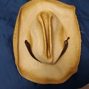 Straw Hat Summer Sun Protection Buckle Cap Unisex